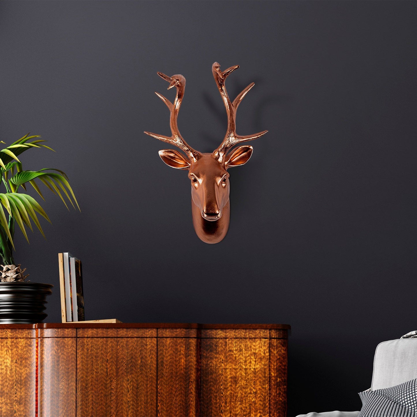 Bust of Deer - 2 - Decorative Wall Accessory