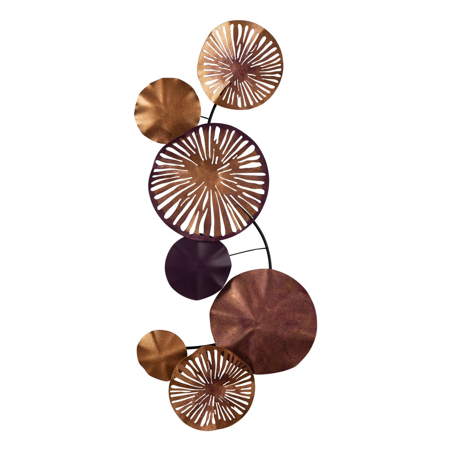 Astrid - CH102-2 - Decorative Metal Wall Accessory