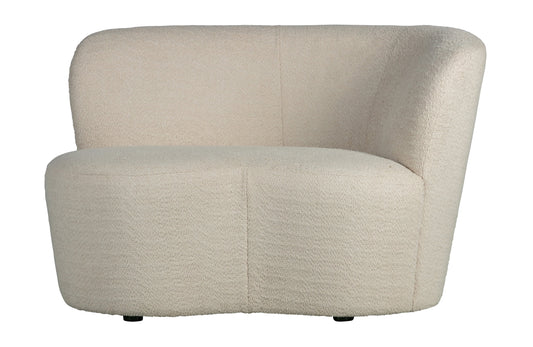 Stone Small - Sofa Højre, Cream / Outlet