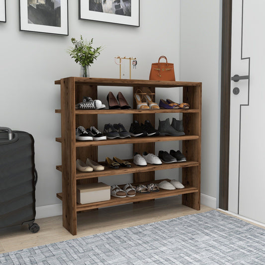 Sargel - Light Walnut - Shoe Cabinet