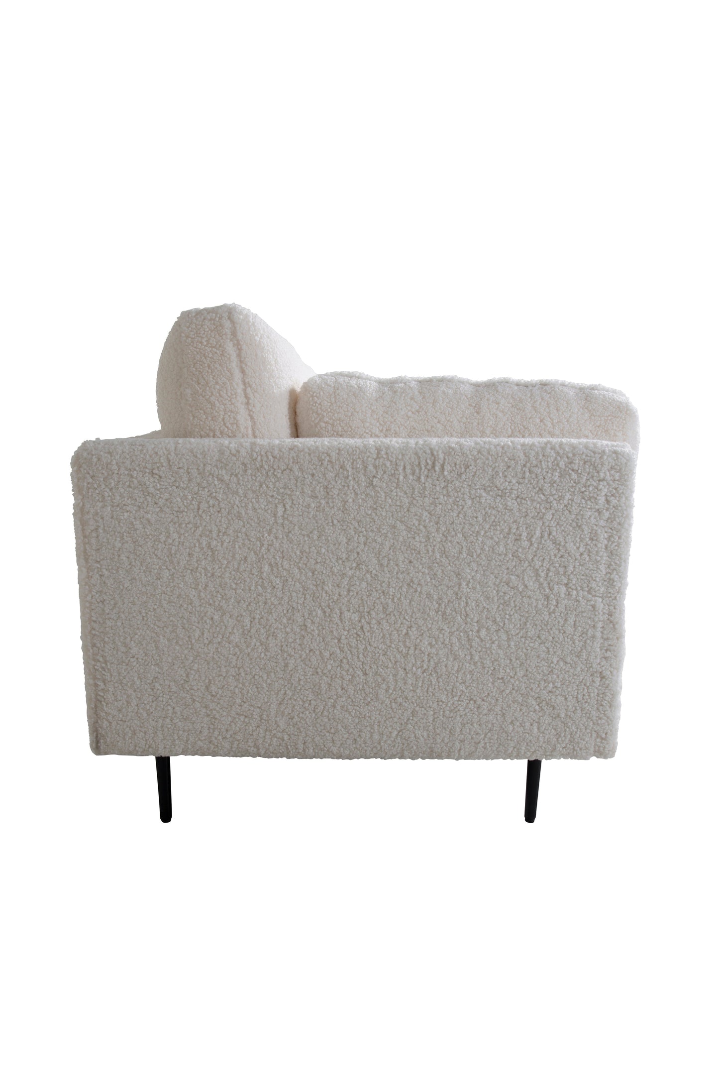 Boom 3 personers sofa - Teddy Stof Hvid / Outlet