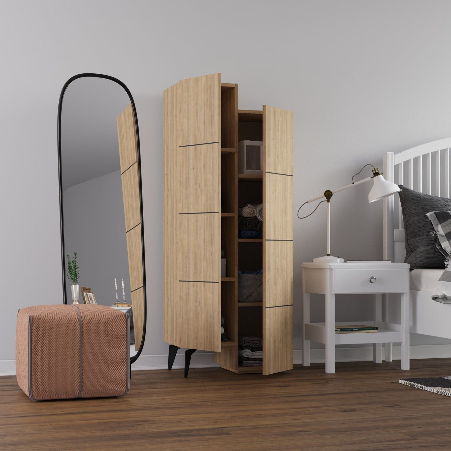 Stair - Oak - Multi Purpose Cabinet