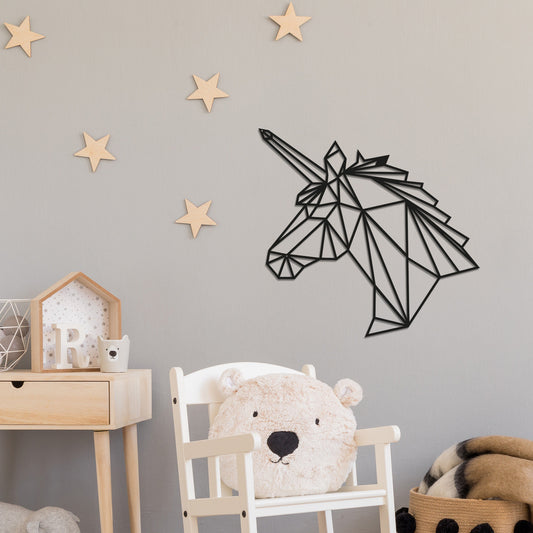 Unicorn - Decorative Metal Wall Accessory