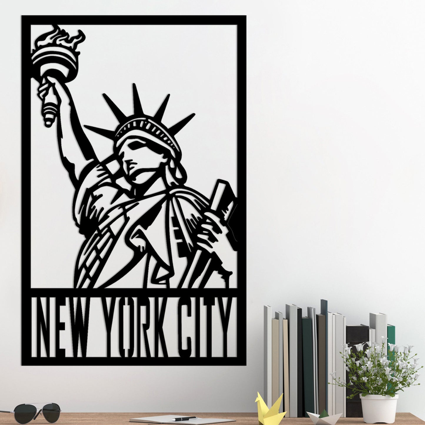 New York City - Decorative Metal Wall Accessory