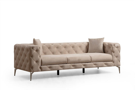 Como - Ecru - 3-sæders sofa /Outlet
