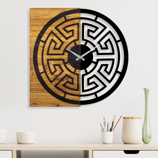 Wooden Clock 25 - Decorative Wooden Wall Clock