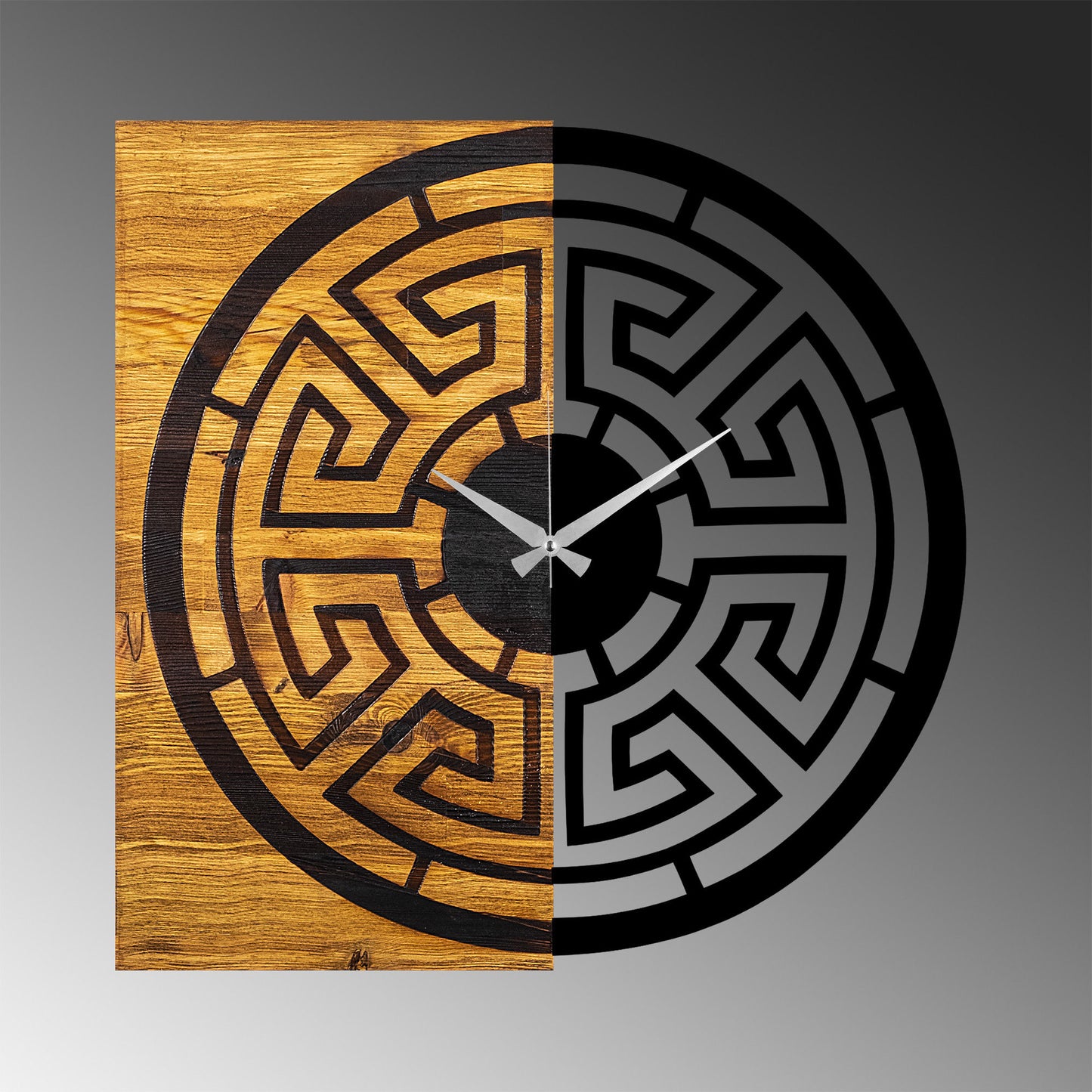 Wooden Clock 25 - Decorative Wooden Wall Clock