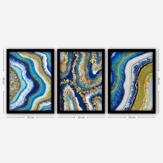 3SC02 - Decorative Framed Painting (3 Pieces)