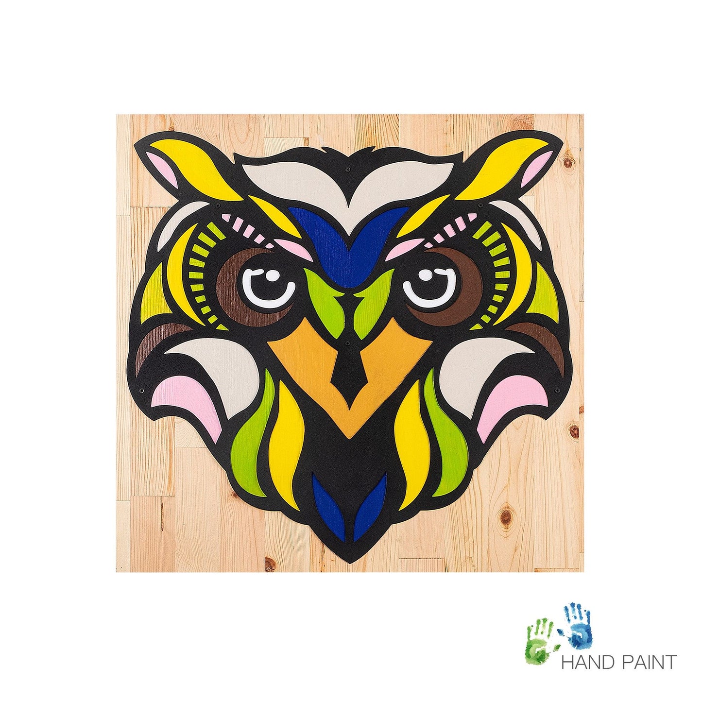 Owl - Decorative Wooden Wall Accessory