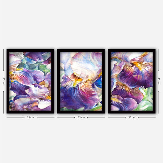 3SC145 - Decorative Framed Painting (3 Pieces)