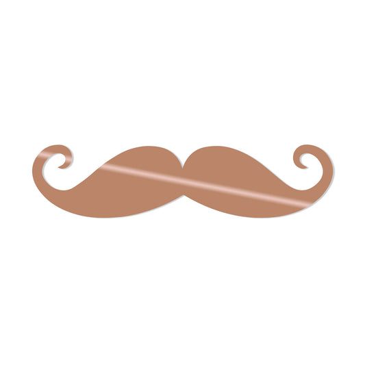 Mustache - Copper - Decorative Metal Wall Accessory