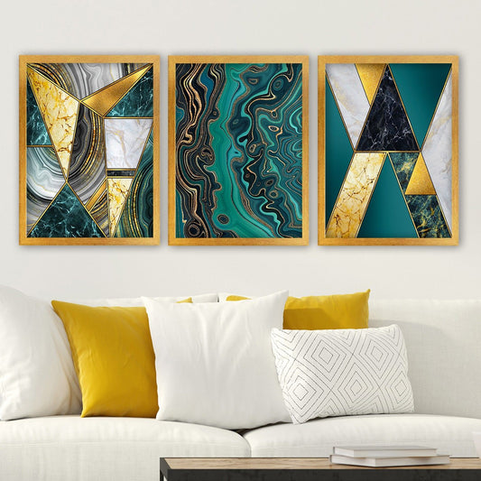 3AC171 - Decorative Framed Painting (3 Pieces)