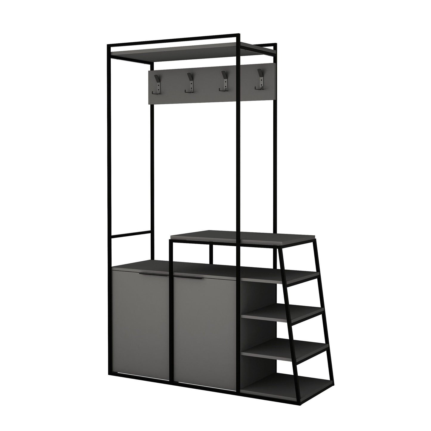 Pall - Anthracite - Hall Stand