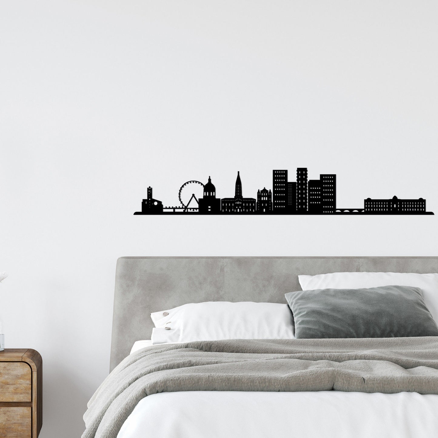 Toulouse Skyline 2 - Decorative Metal Wall Accessory