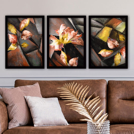 3SC139 - Decorative Framed Painting (3 Pieces)