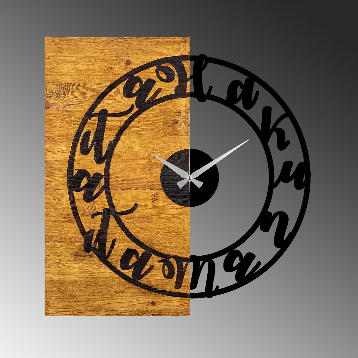 Wooden Clock 15 - Decorative Wooden Wall Clock