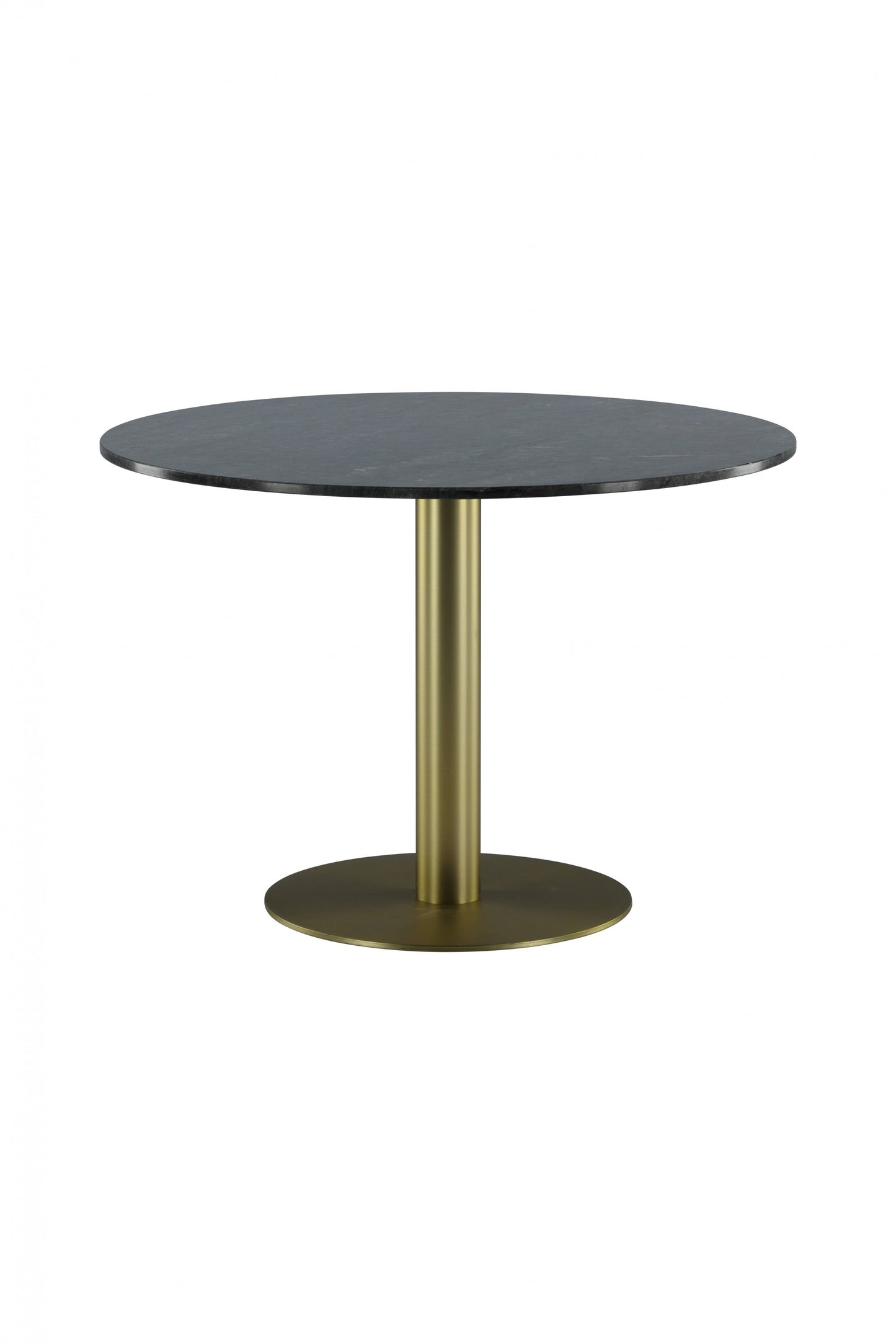 Estelle Spisebord rundt 106cm Grå Marmor / Messing / Outlet