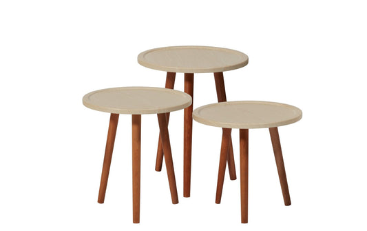 Tuvalle 050 - Nesting Table (3 Pieces)