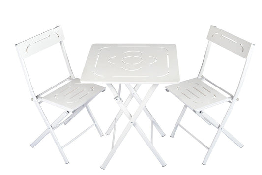 Bistro Sæt 2 - Sæt havebord og -stole (3 stk)