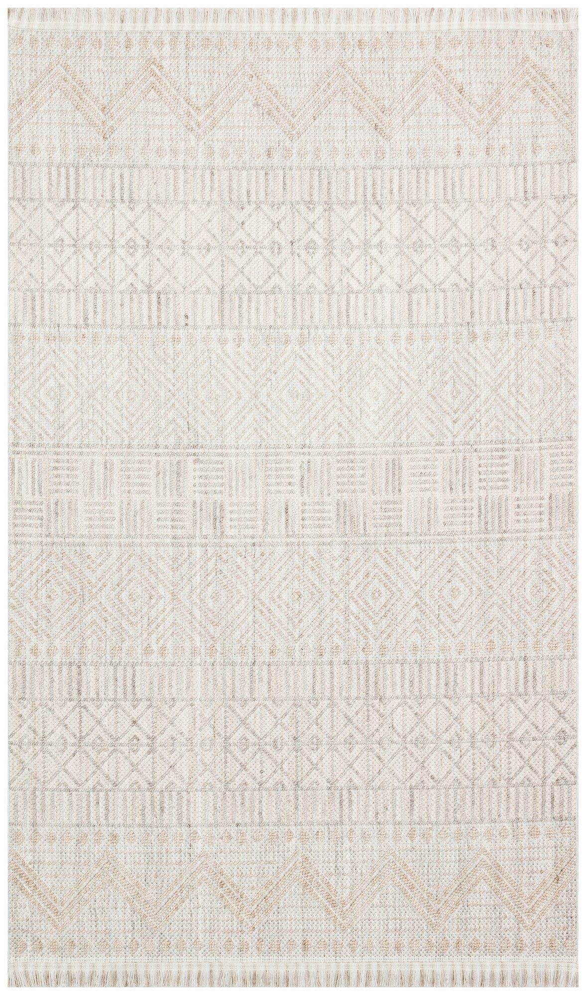 Czy 02 - Grey, Beige - Hall Carpet (80 x 300)