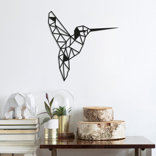 Bird - dekorativt metalvægtilbehør