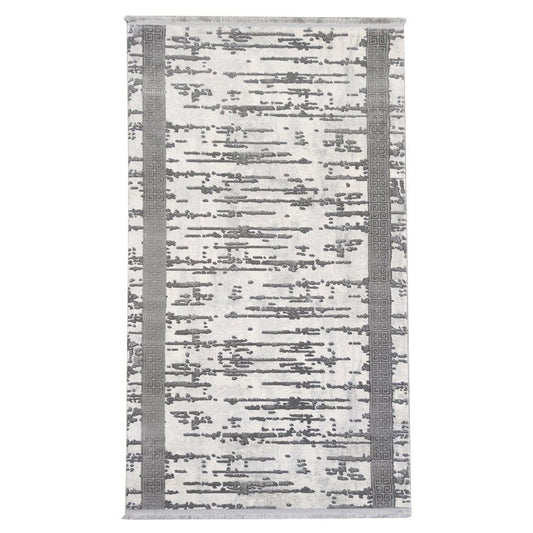 Basak 0185A - Grå - Tæppe (150 x 230)