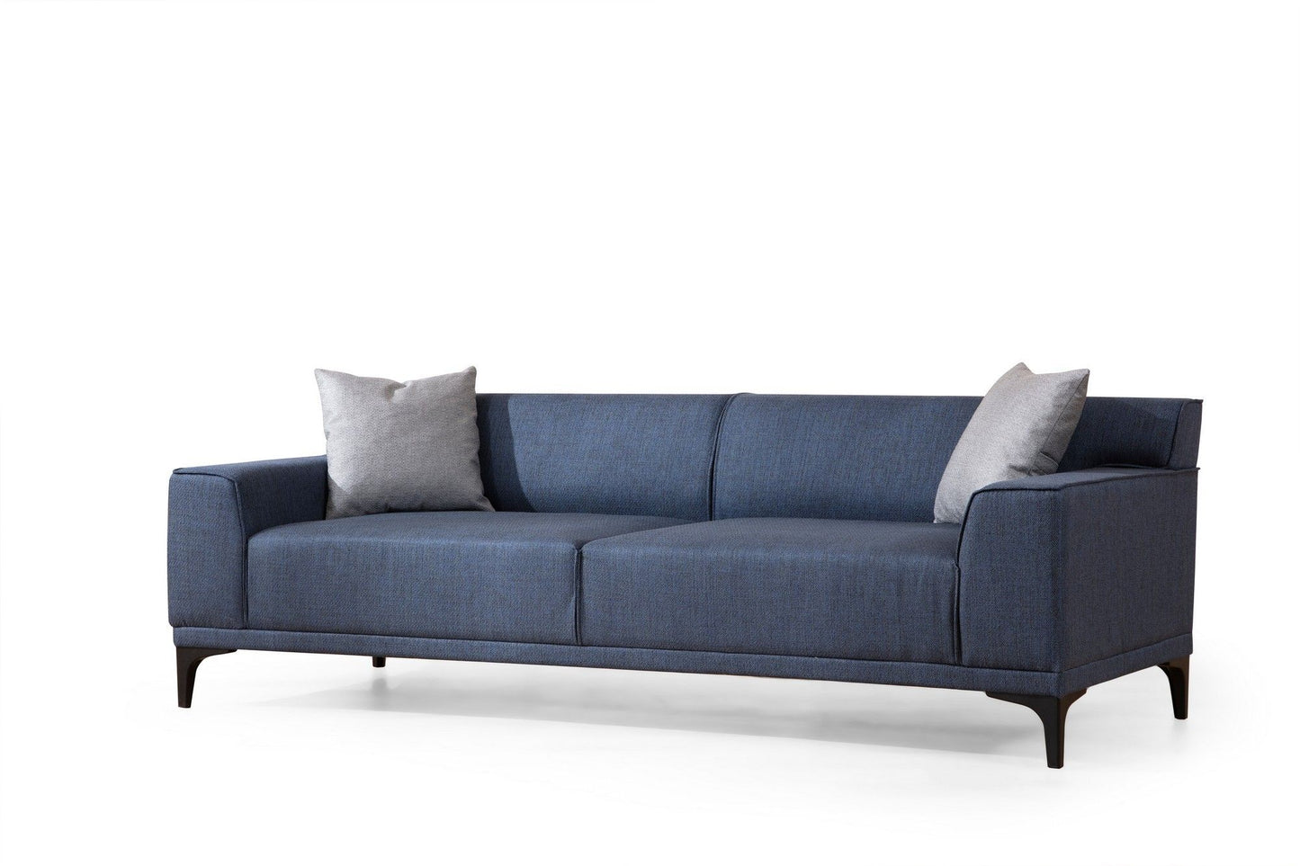 Petra 3 - Blå - 3-sæders sofa