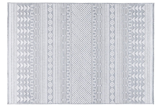 65550A Sand - Creme - Tæppe (117 x 180)