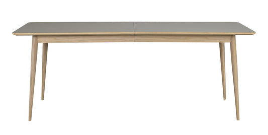 Rowico | Dawsone matbord 200/245 grå/vitpigmenterad ek Default Title