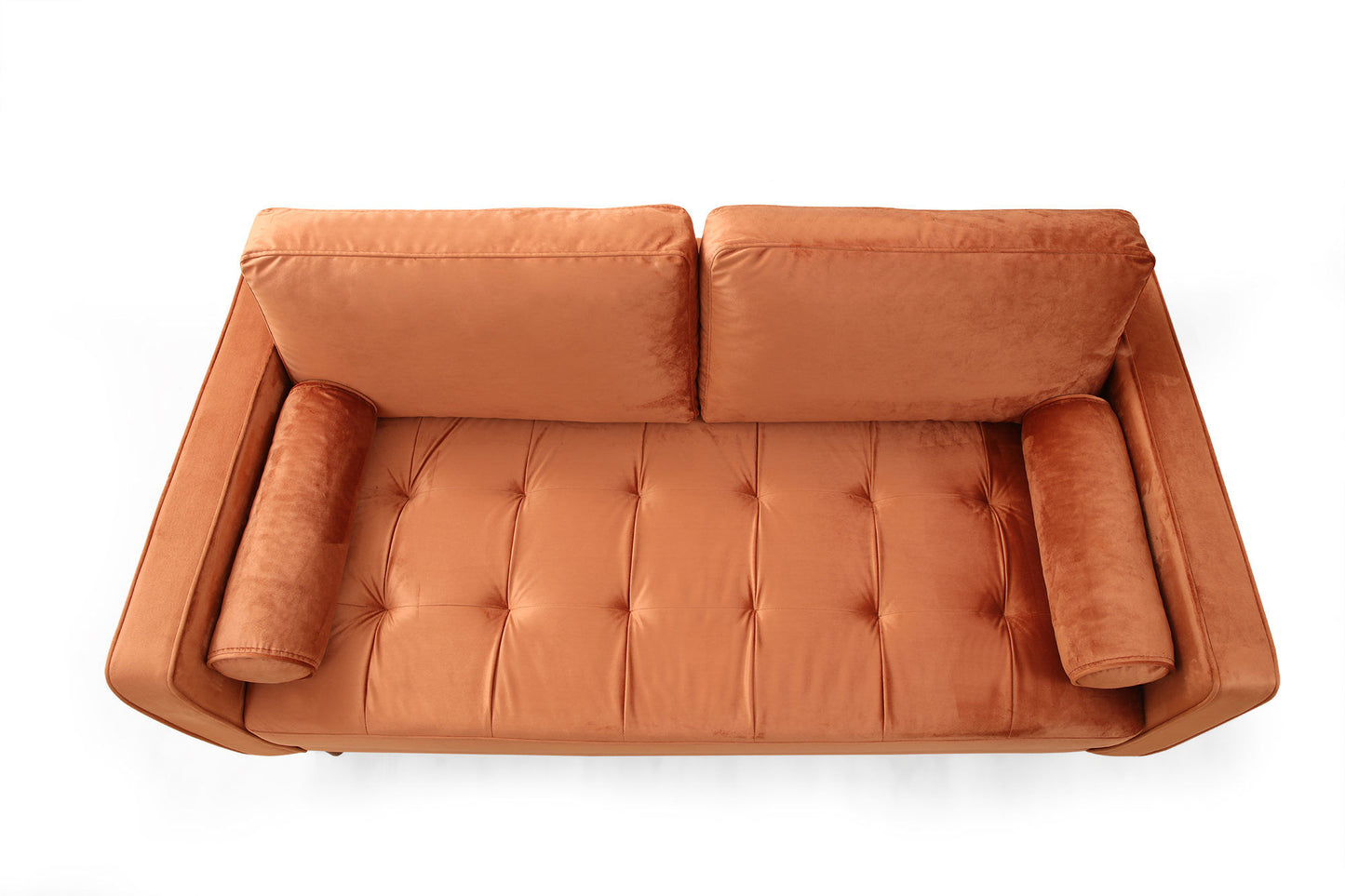 Rom - Orange - 2-sæders sofa