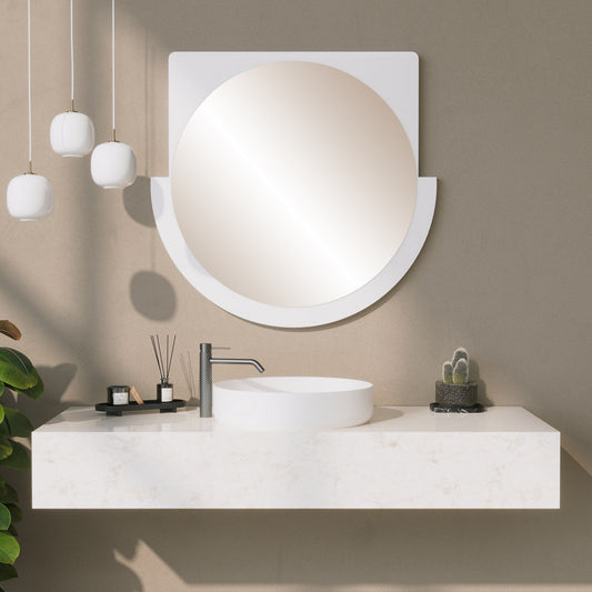 Lucky Mirror - Hvid - Dekorativt spejl
