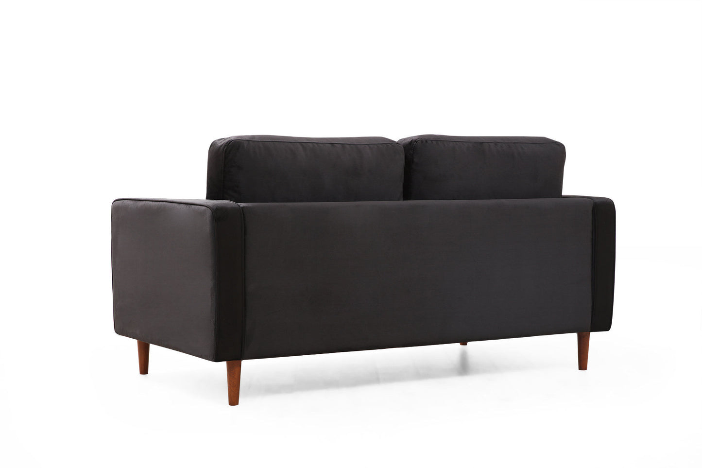 Rom - Sort - 2-sæders sofa