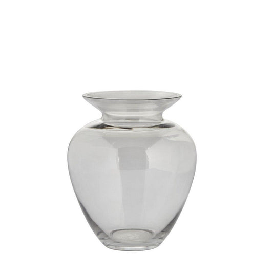 Milia vase H20,5 cm. lysegrå