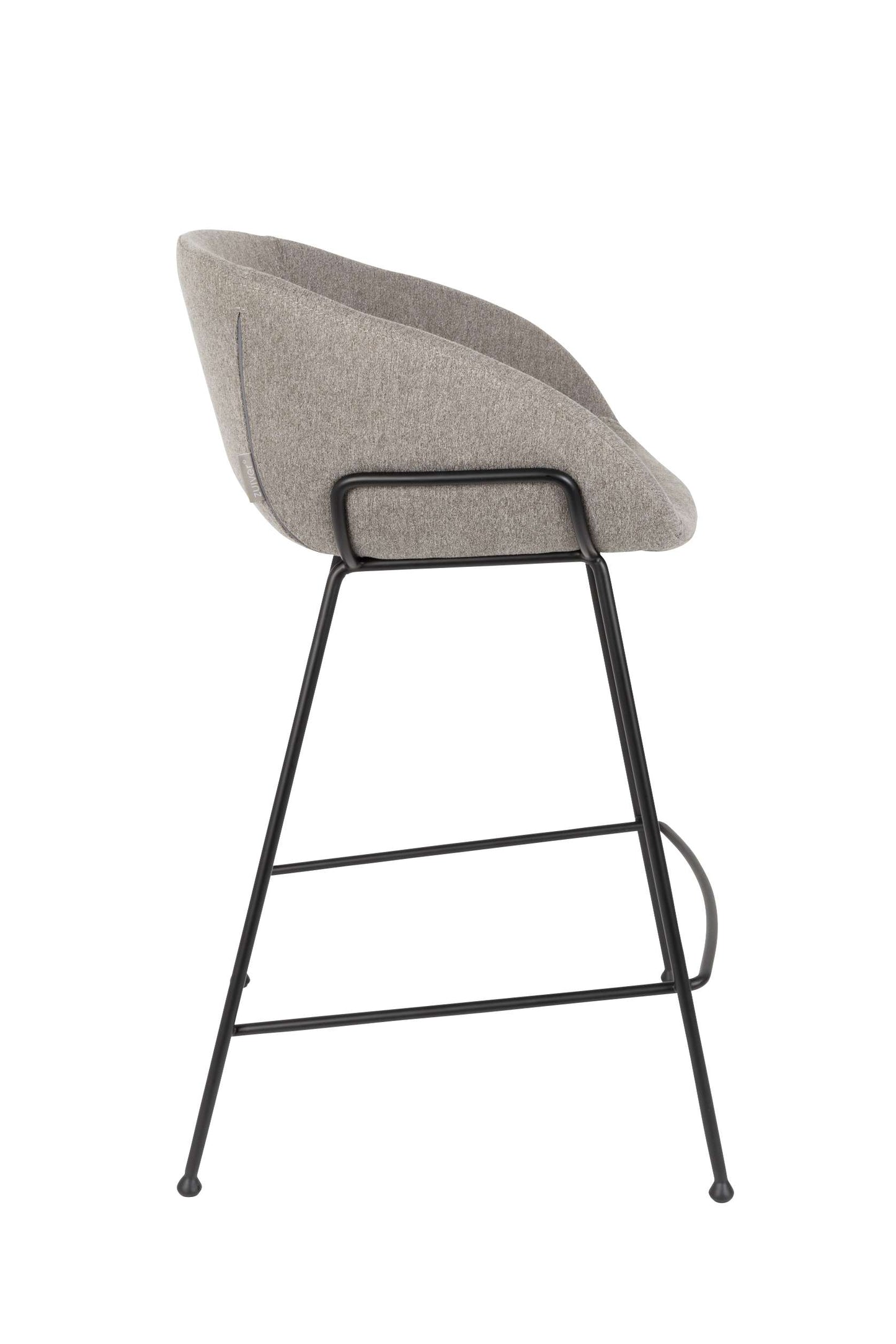 Zuiver | COUNTER STOOL FESTON FAB GREY Default Title