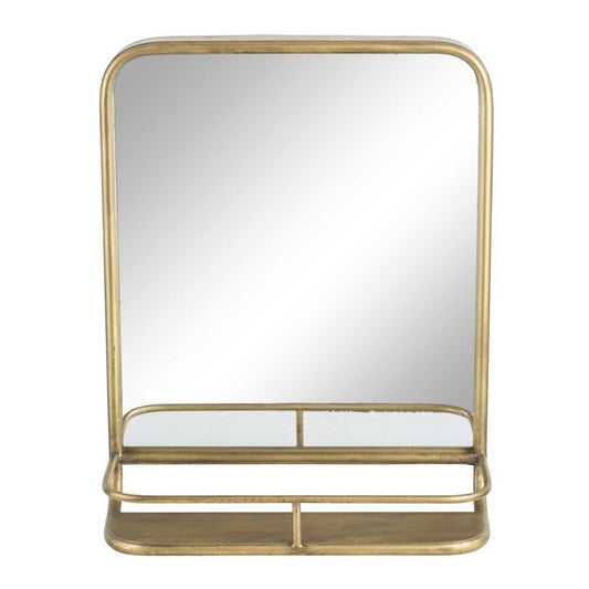 Hildia spejl 40x50 cm. lys guld