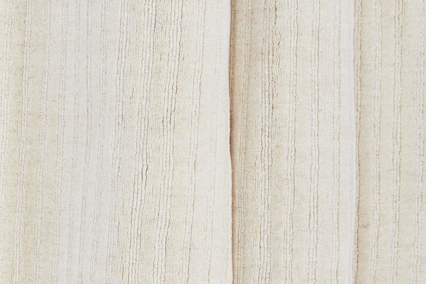 Milton - Gulvtæppe, Uld/polyester/bomuld - 200*70, Rektangulær, Hvid