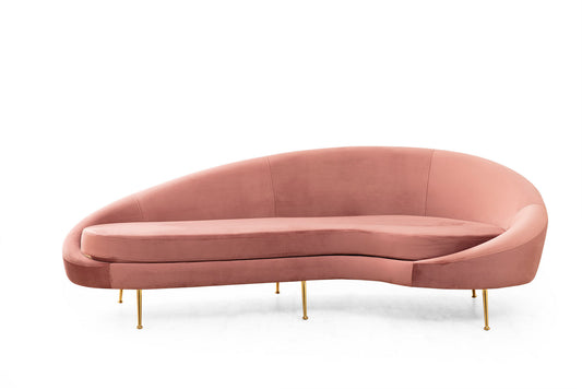 Eses Right - Pink - 3-sæders sofa