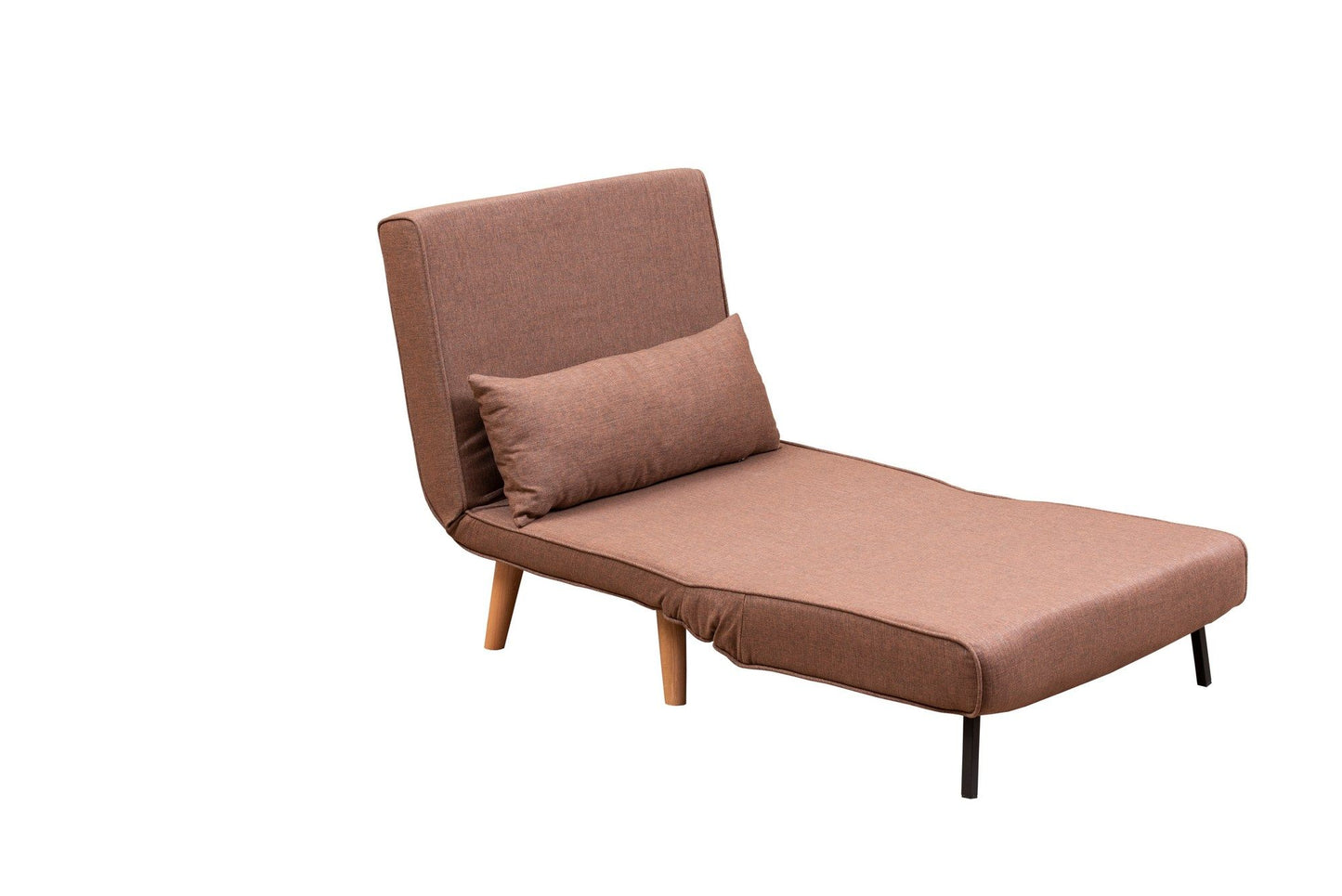 Folde Single - Brun - 1-sædet sovesofa