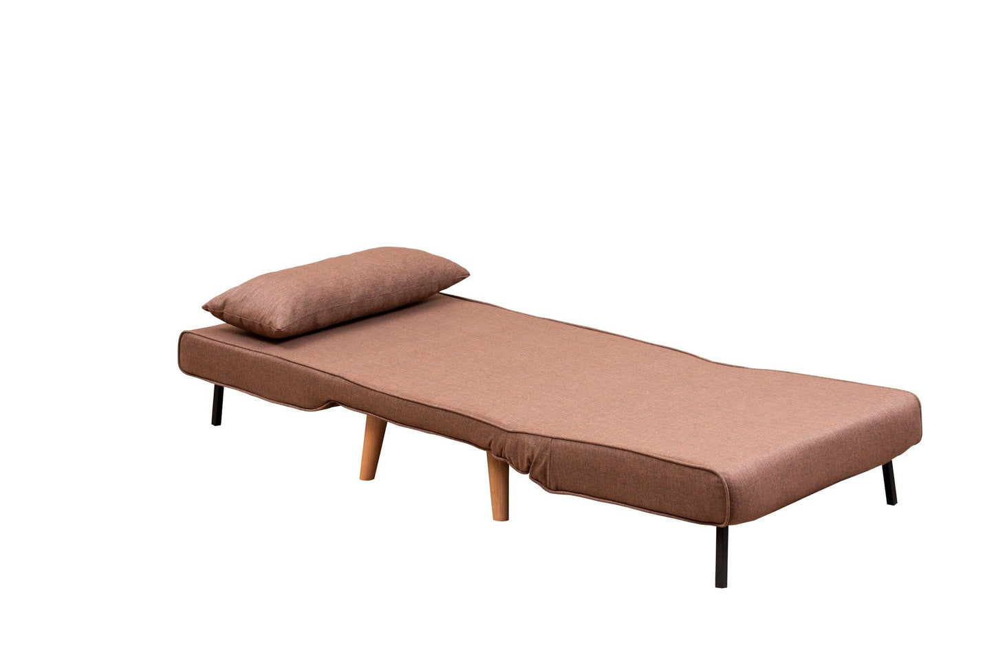Folde Single - Brun - 1-sædet sovesofa
