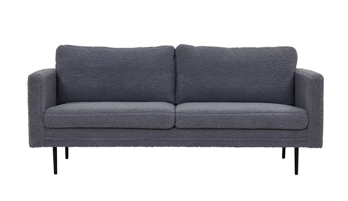 Venture Design | Boom 3-personers soffa - Teddy Tyg Mörkgrå