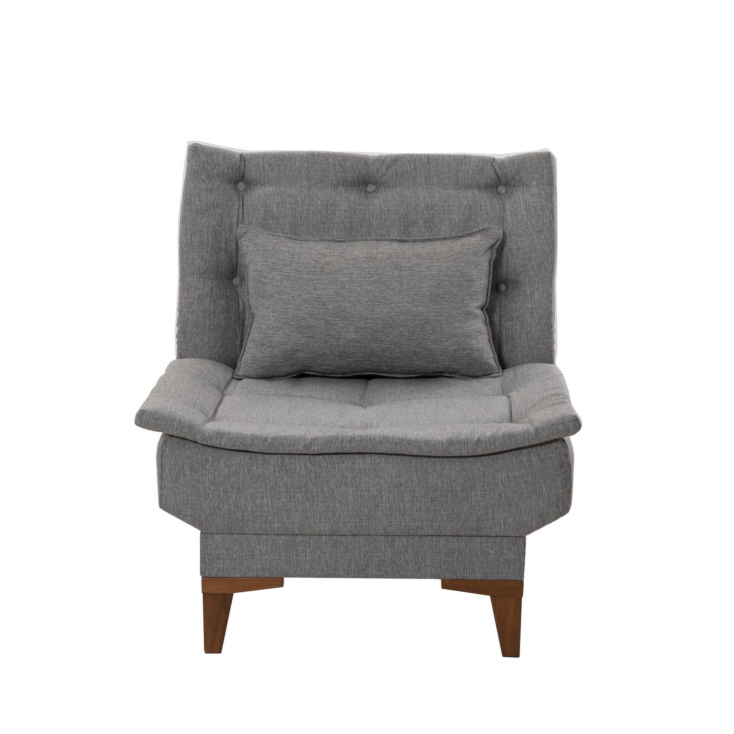 Santo-Grey - Wing Chair