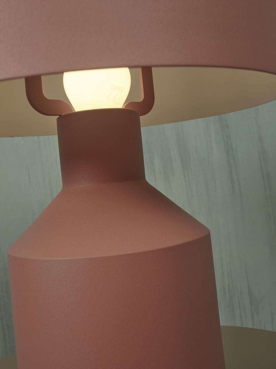 Det handlar om RoMi | Bordslampa järn Porto h.30x25cm, terra