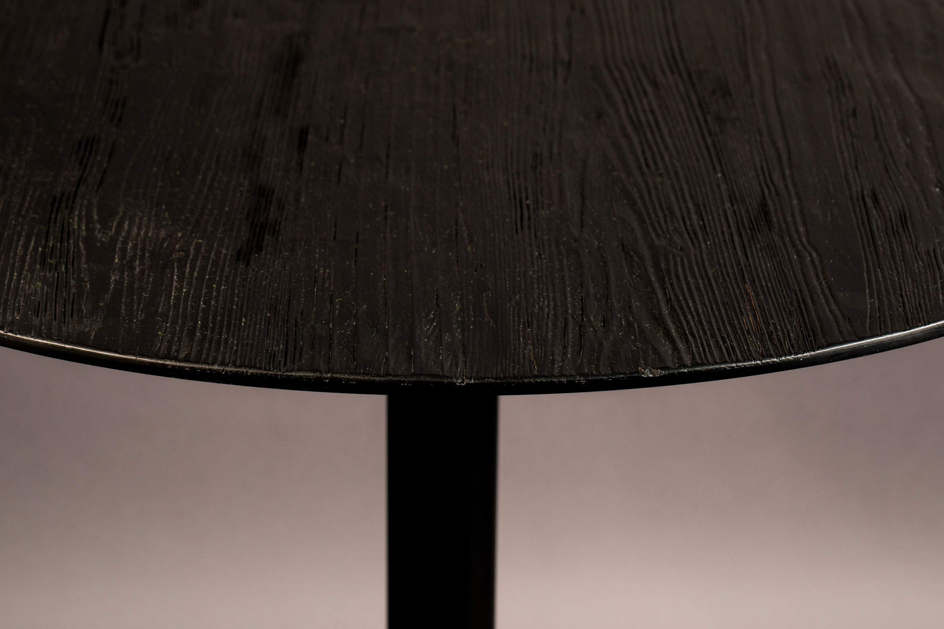Dutchbone | BISTRO TABLE BRAZA ROUND BLACK Default Title