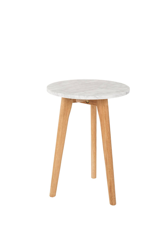 Zuiver | SIDE TABLE WHITE STONE S Default Title