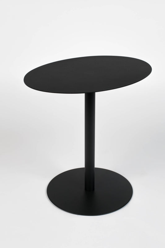 Zuiver | SIDE TABLE SNOW BLACK OVAL Default Title