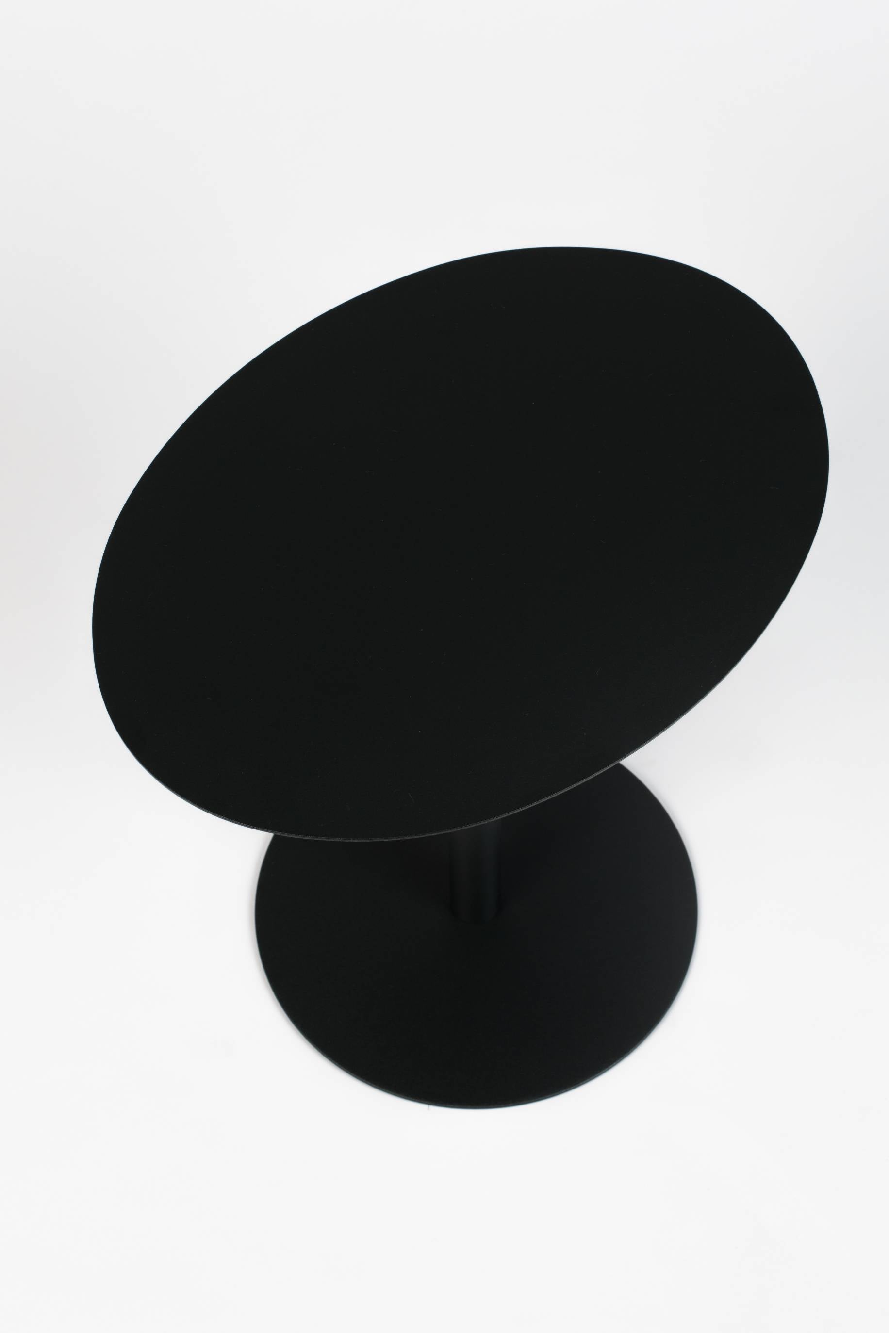 Zuiver | SIDE TABLE SNOW BLACK OVAL Default Title