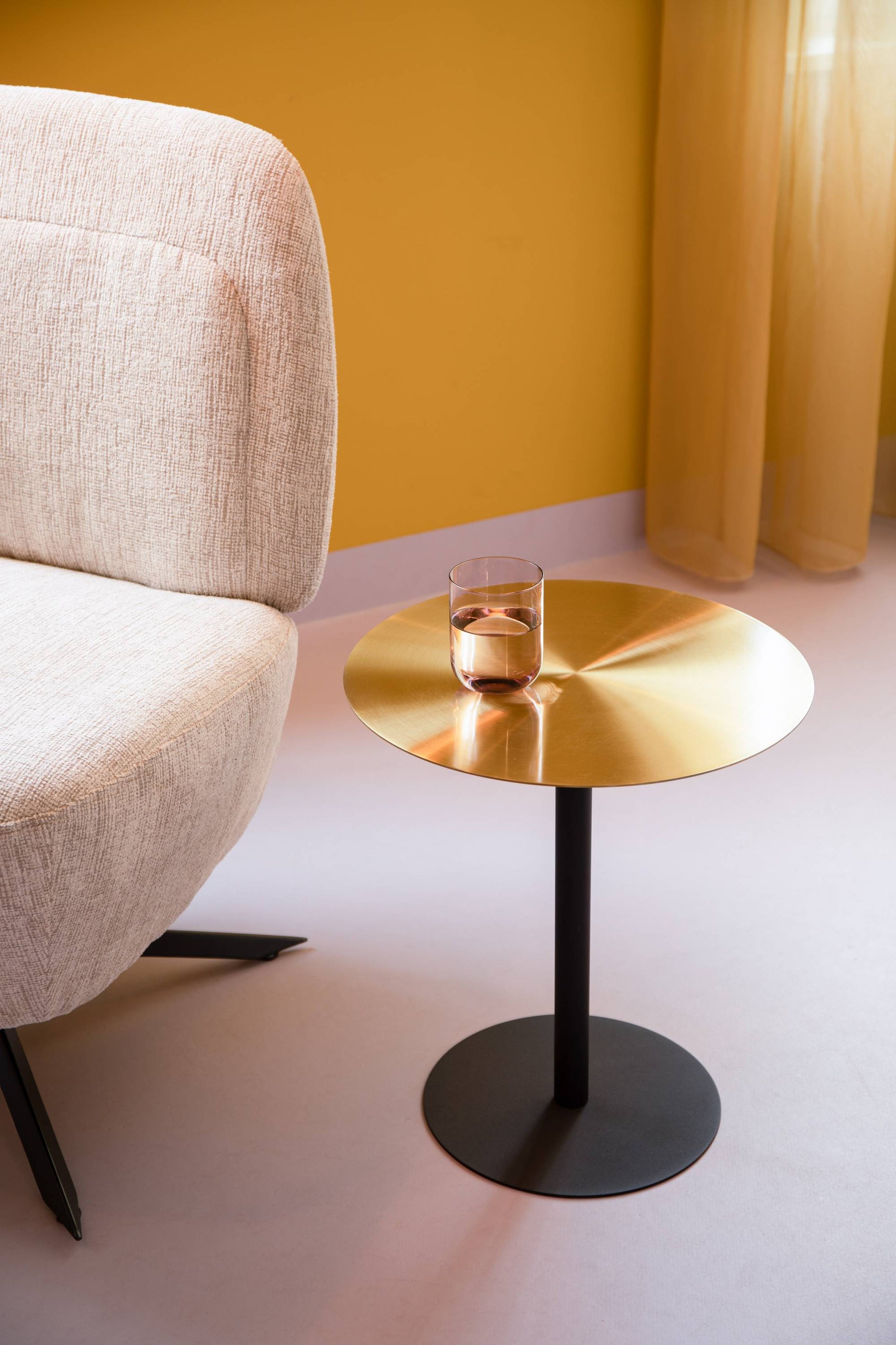 Zuiver | SIDE TABLE SNOW BRUSHED BRASS Default Title