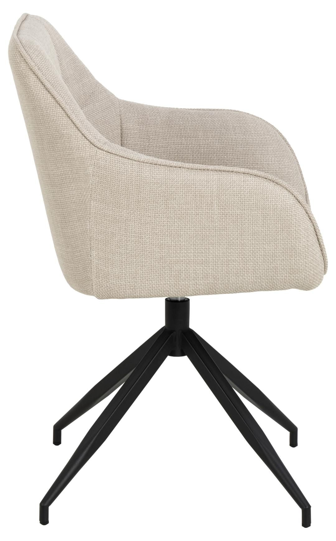 Brenda dining chair with armrest