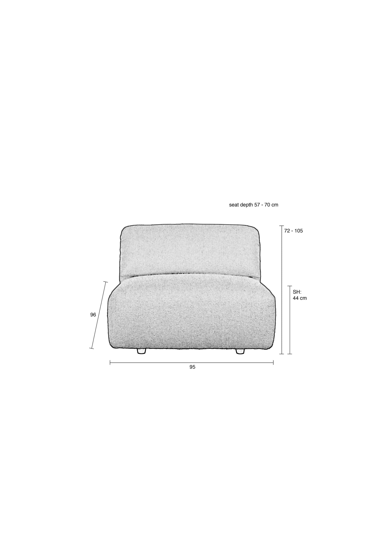 Zuiver | LOVE SEAT WINGS CARAMEL Default Title