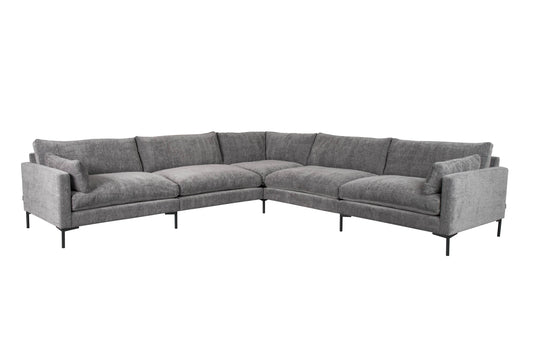 Zuiver | SOFA SUMMER 7-SEATER ANTHRACITE Default Title